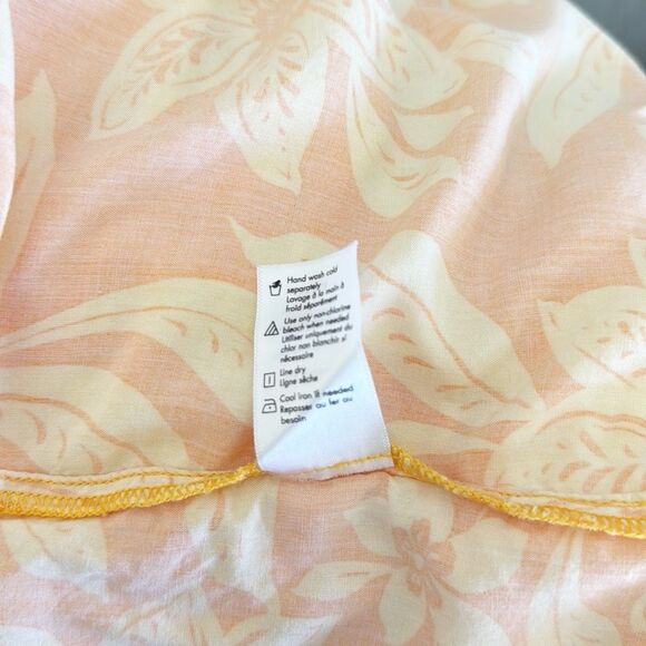 L Space Jenevieve Yellow Floral Maxi Dress Boho Tropical Hawaiian Beach Dress - Picture 15 of 15